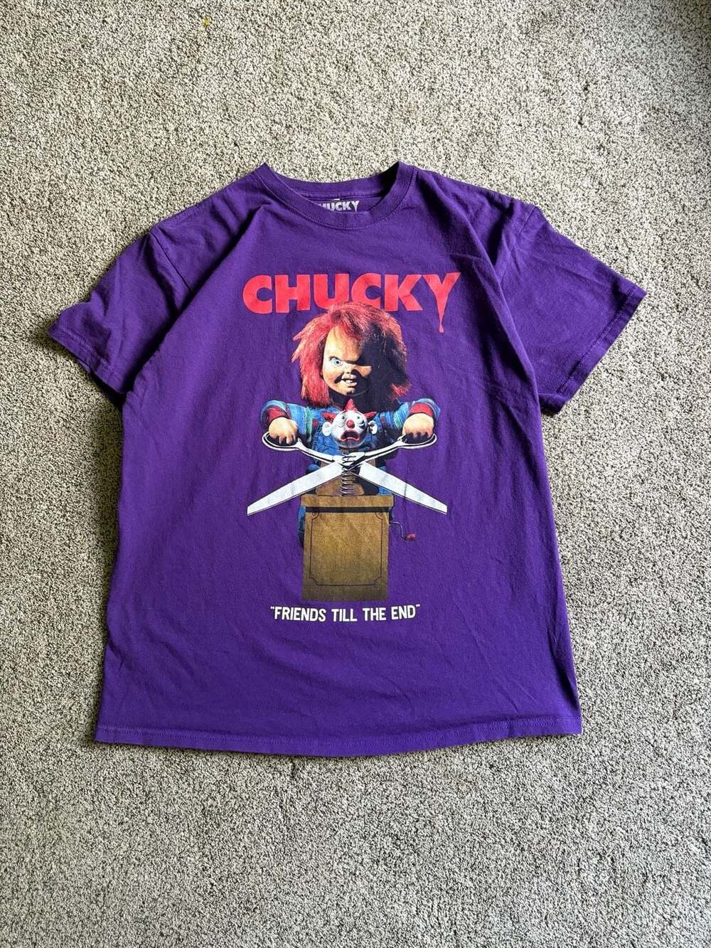 Chucky "Friends Till The End" Graphic T-Shirt